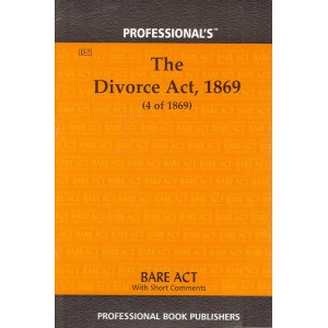 Professional's Divorce Act, 1869 Bare Act
